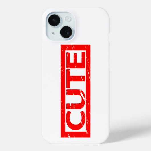 かわいいスタンプ Case-Mate iPhoneケース (裏面)