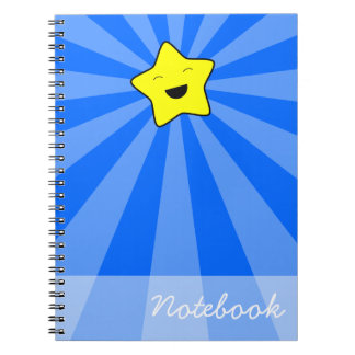 かわいいスターノートブック ノートブック