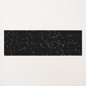 かわいいスターライトアイズバニーでヨガポーズ瞑想 ヨガマット (裏面(横))