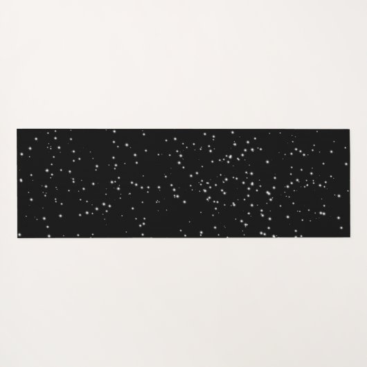 かわいいスターライトアイズバニーでヨガポーズ瞑想 ヨガマット (裏面(横))