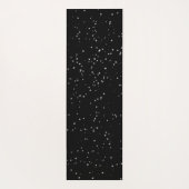 かわいいスターライトアイズバニーでヨガポーズ瞑想 ヨガマット (裏面)