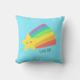 かわいいスターレインボー クッション