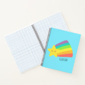 かわいいスターレインボー ノートブック (内部)