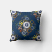 かわいいスチームパンクガールピンキーかわいいチビ(小さくかわいく書いた感じ)by LeahG クッション (裏面)