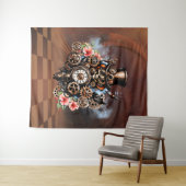 かわいいスチームパンクデザイン タペストリー (インサイチュ(横))