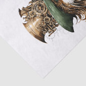 かわいいスチームパンク鳥のギアコグハットデコpage R 140 薄葉紙 (詳細)