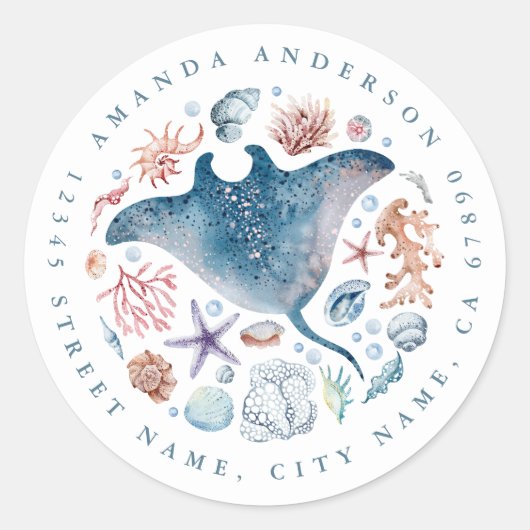 かわいいスティッカー ラウンドシール (正面)