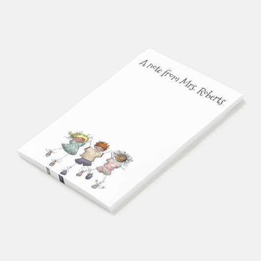 かわいいスティックフィギュア ポストイット (アングル)