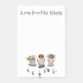 かわいいスティックフィギュア ポストイット (正面)