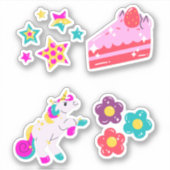 かわいいステッカー シール (正面)