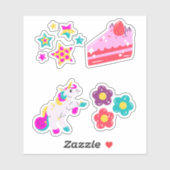 かわいいステッカー シール (シート)