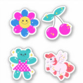 かわいいステッカー シール (正面)