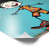 かわいいステッカー フォトプリント            (角)