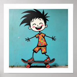 かわいいステッカー ポスター