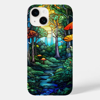 かわいいステンドグラスファンタジー林 Case-Mate iPhone 14ケース