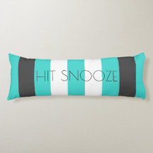 かわいいストライプのグレーと青の文字