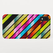 かわいいストライプカラフル Case-Mate iPhoneケース (裏面(横))