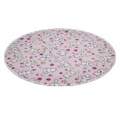 かわいいストライプパターン カッティングボード (角)