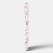 かわいいストライプパターン Case-Mate iPhoneケース (裏面 / 左)