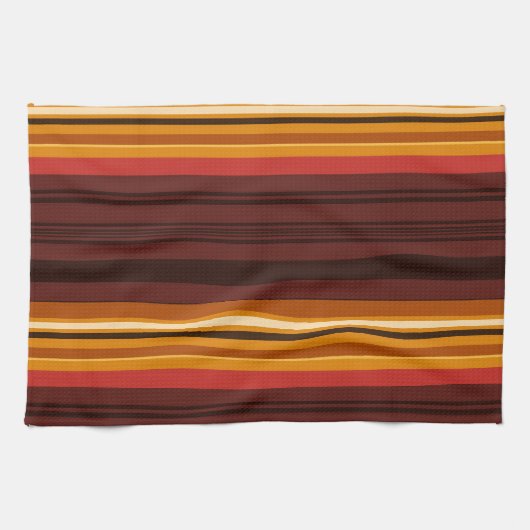 かわいいストライプヴィンテージ キッチンタオル (横)