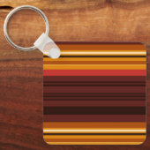 かわいいストライプヴィンテージ キーホルダー (正面)