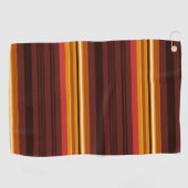 かわいいストライプヴィンテージ ゴルフタオル (横)