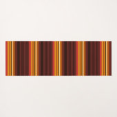 かわいいストライプヴィンテージ ヨガマット (裏面(横))