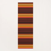 かわいいストライプヴィンテージ ヨガマット (裏面)