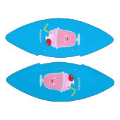 かわいいストロベリーアイスクリームのサンデー漫画 アメリカンフットボール (パネル)