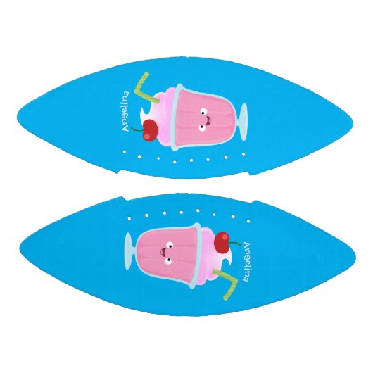 かわいいストロベリーアイスクリームのサンデー漫画 アメリカンフットボール (パネル)