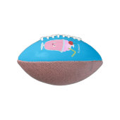 かわいいストロベリーアイスクリームのサンデー漫画 アメリカンフットボール (回転90)