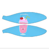 かわいいストロベリーアイスクリームのサンデー漫画 ミニバスケットボール (パネル)