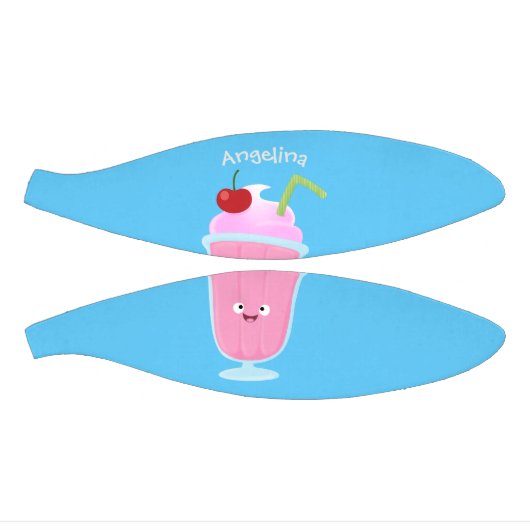 かわいいストロベリーアイスクリームのサンデー漫画 ミニバスケットボール (パネル)