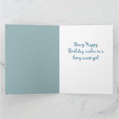 かわいいストロベリーコアラベア誕生日カード カード (内部)