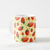 かわいいストロベリーコーヒー コーヒーマグカップ (正面左)