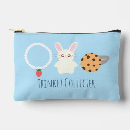 かわいいストロベリーネックレス、バニーとリングや輪 アクセサリーポーチ