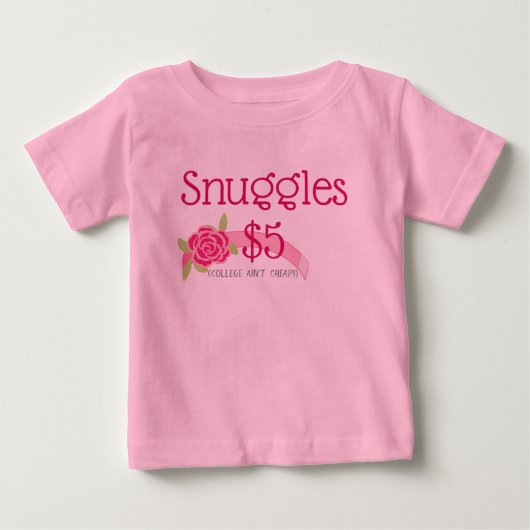 かわいいスナグルズ販売中 ベビーTシャツ (正面)