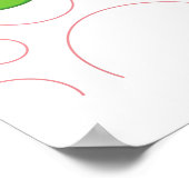 かわいいスネークかわいいコレクション ポスター (角)