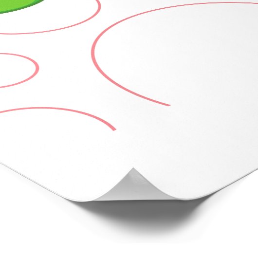 かわいいスネークかわいいコレクション ポスター (角)