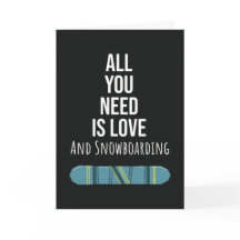 かわいいスノーボードカード スノーボーダー 冬のスポーツ