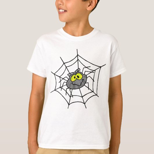 かわいいスパイダーTシャツ Tシャツ (正面)