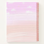 かわいいスパイラルノートブック 子供用 ノートブック (裏面)