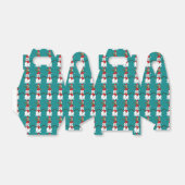 かわいいスパローオン雪だるま フェイバーボックス (折り畳みなし)