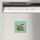 かわいいスパローチョコレートエッグハッピーイースター マグネット (インサイチュ (食洗機))