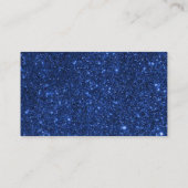 かわいいスパークルカートメイドクリーニングサービス 名刺 (裏面)