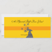 かわいいスプレーボトルハウスキーピングギフト券 (裏面)