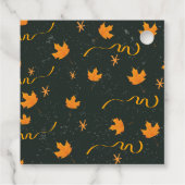 かわいいスプークおもしろいハロウィーンナイト フェイバータグ (裏面)