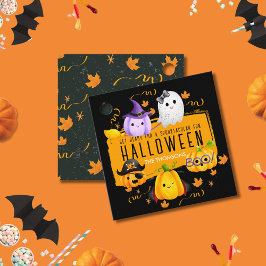 かわいいスプークおもしろいハロウィーンナイト フェイバータグ