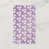 かわいいスプークへハロウィーン赤ちゃんシャワー本ベビー エンクロージャーカード (裏面)