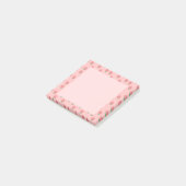 かわいいスペインのピンクイチゴ ポストイット (アングル)